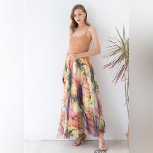 Beautiful A-Line Maxi Skirt